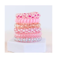 Hair Tie Set - Pink Party