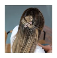 Mixed Size Flat Lay Clip Set - Brown