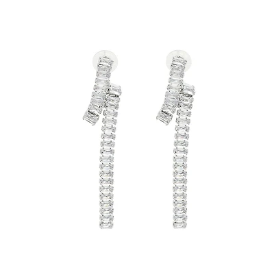 Sohi Women's Bling Drop Earrings