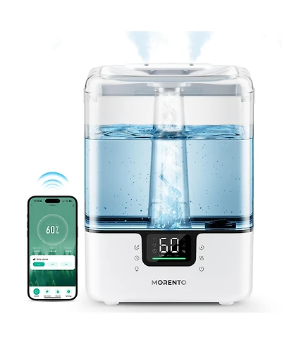 Chivalz Morento Smart Humidifier for Bedroom Large Room Home, 6L Cool Mist Humidifiers with Essential Oil Diffuser, App and Voice Control