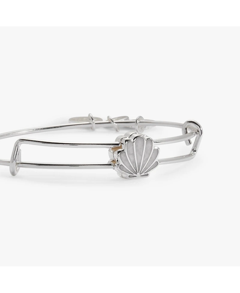 Mother of Pearl Shell Inline Bangle Bracelet