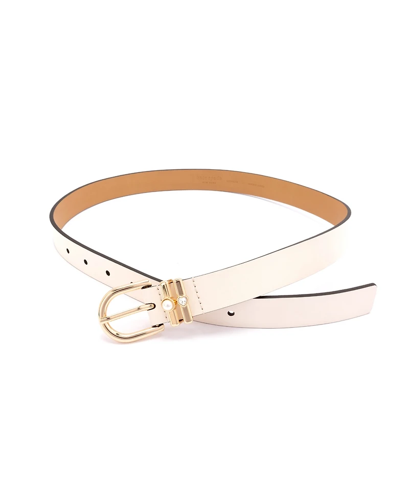 Kate Spade New York Women's 25mm 2 Keeper Belt
