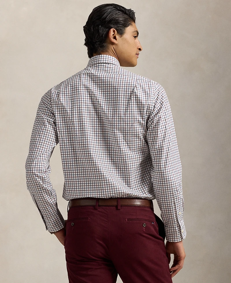 Polo Ralph Lauren Men's Classic-Fit Plaid Stretch Poplin Shirt