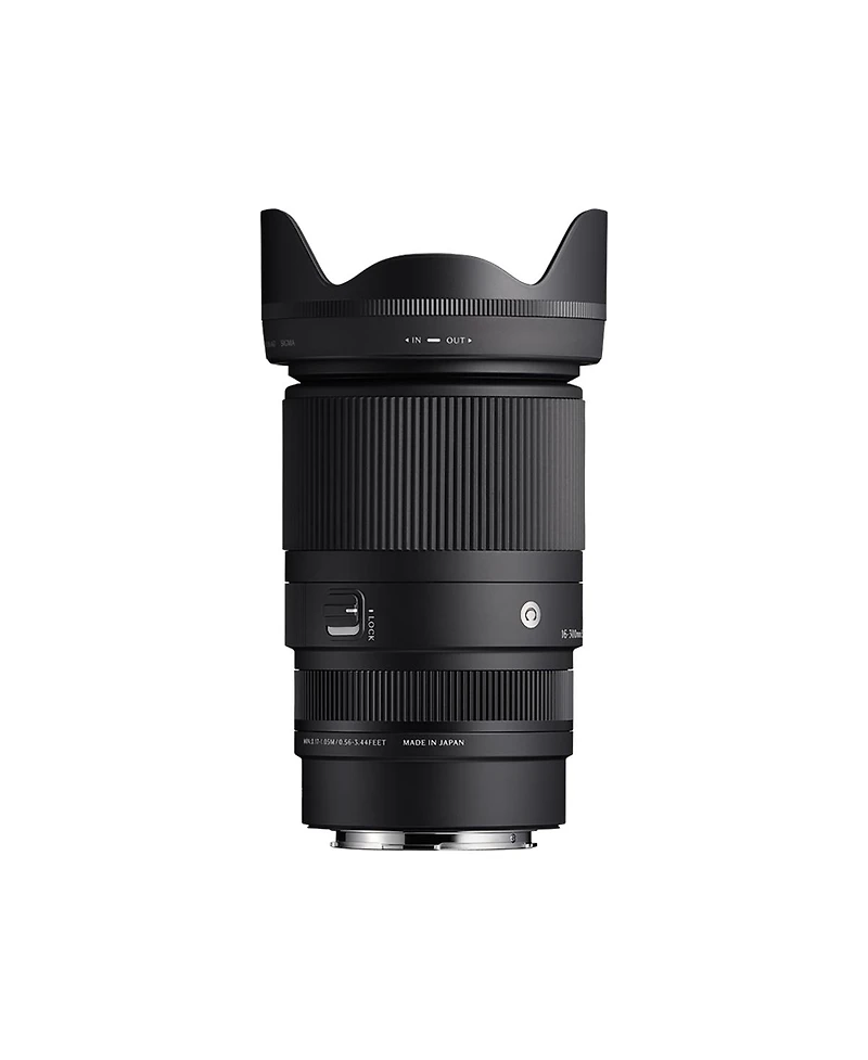 Sigma 16-300mm f/3.5-6.7 Dc Os Contemporary Lens for L Mount, Black