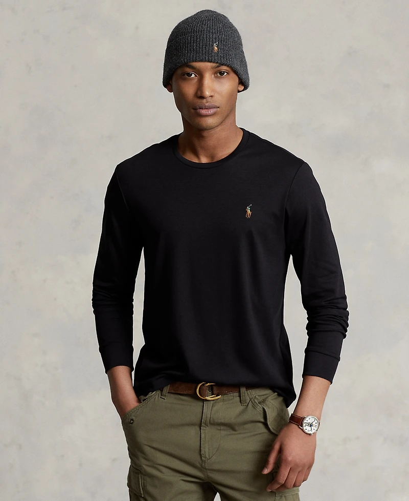 Polo Ralph Lauren Men's Custom Slim Fit Soft Cotton T-Shirt