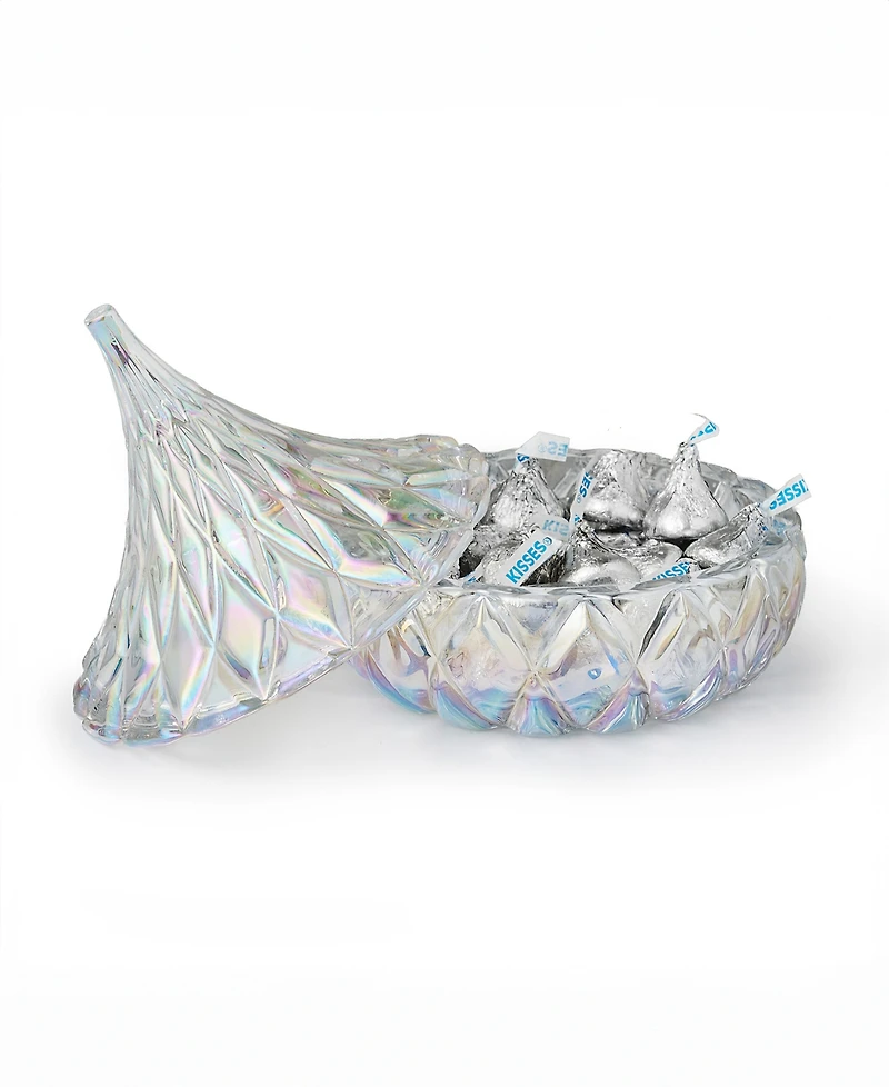 Godinger Candy Dish, Iridescent Hershey's Kiss
