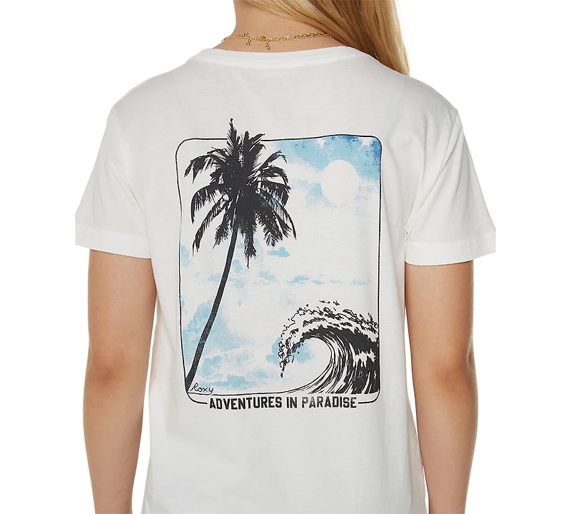 Roxy Juniors' Adventures Paradise Cotton T-Shirt