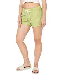 Roxy Juniors' Lil Trooper Drawstring-Waist Shorts