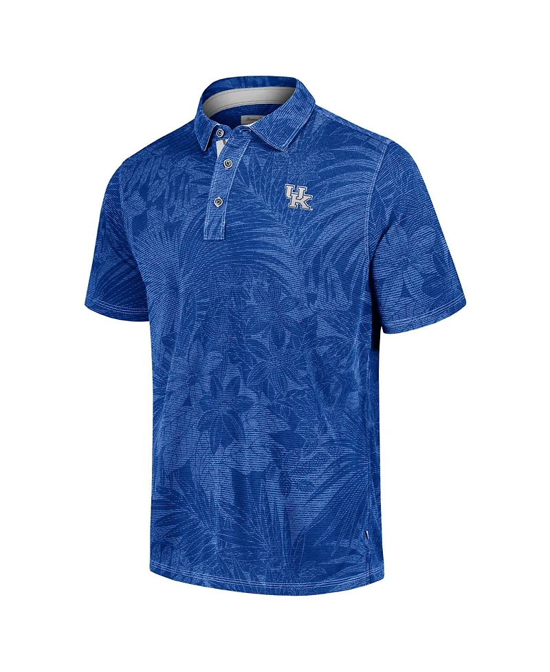 Tommy Bahama Men's Royal Kentucky Wildcats Big Tall Sport Santiago Paradise Polo Shirt