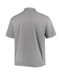 Men's Fanatics Gray Chicago White Sox Big Tall Solid Birdseye Polo Shirt