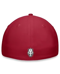 Top of the World Men's Heather Gray/Cardinal Arkansas Razorbacks Merge Flex Hat