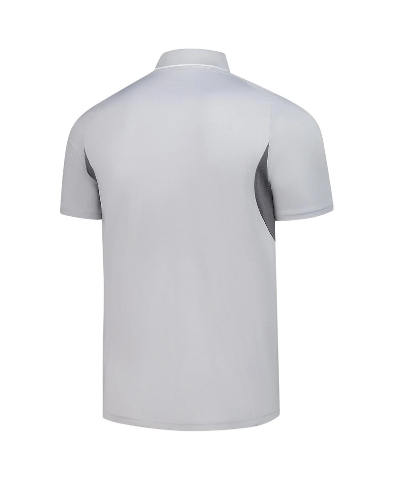 Adidas Men's Silver Columbus Crew 2025 Training Polo Shirt
