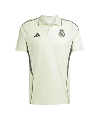 Adidas Men's Light Green Real Madrid 2025/26 Training Polo Shirt