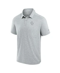 Fanatics Men's Gray Oklahoma Sooners Performance Polo Shirt