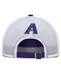 Nike Men's and Women's Purple/White Arizona Diamondbacks 2025 City Connect Club Trucker Adjustable Hat