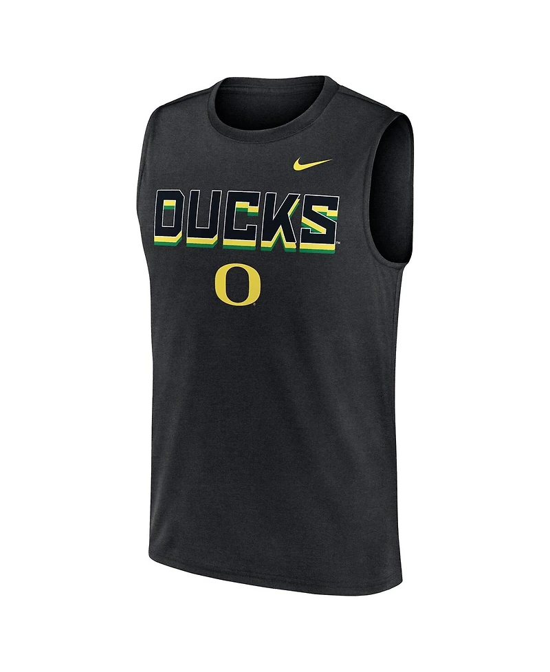 Nike Men's Oregon Ducks Primetime Tricode Legend Performance Tank Top