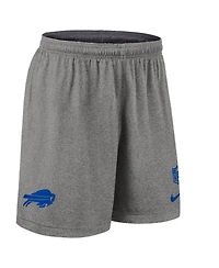Nike Men's Gray Buffalo Bills Sideline Reversible Performance Shorts