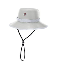 Nike Men's Gray Ohio State Buckeyes 2025 Sideline Apex Boonie Bucket Hat