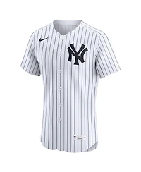 Nike Men's Derek Jeter White New York Yankees Home Elite Player Jersey
