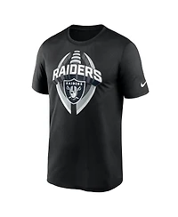 Nike Men's Black Las Vegas Raiders Big Tall Primetime Legend Icon Performance T-Shirt