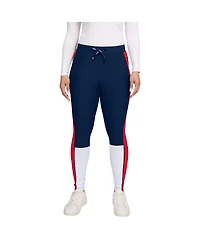 Wear by Erin Andrews Women's Navy/Red New England Patriots Color Block Leggings