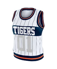 Wear by Erin Andrews Women's White Detroit Tigers Sporty Tank Top