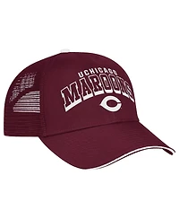 Colosseum Men's Maroon UChicago Maroons Wyatt Primary Team Trucker Adjustable Hat