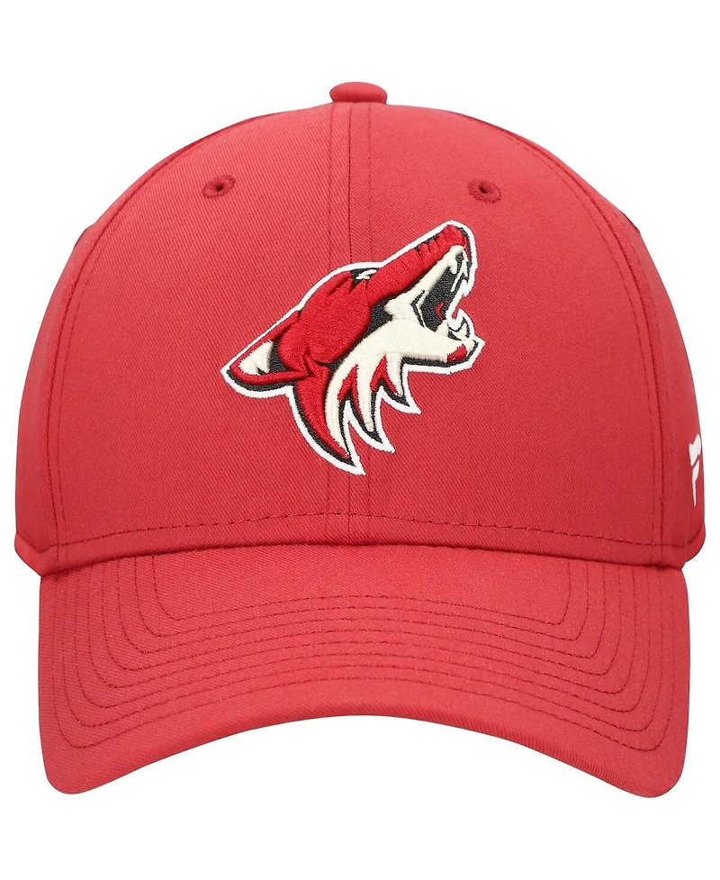 Fanatics Men's Garnet Arizona Coyotes Core Alpha Adjustable Hat