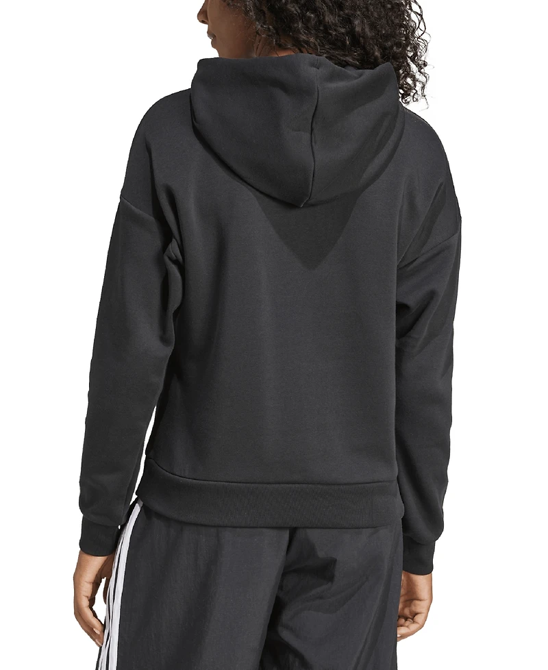 adidas Women's Essentials Long-Sleeve Logo Hoodie