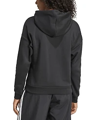 adidas Women's Essentials Long-Sleeve Logo Hoodie