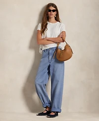 Polo Ralph Lauren Women's Cotton Chino Straight-Leg Pants