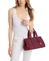 Michael Kors Romee Medium Leather East West Satchel