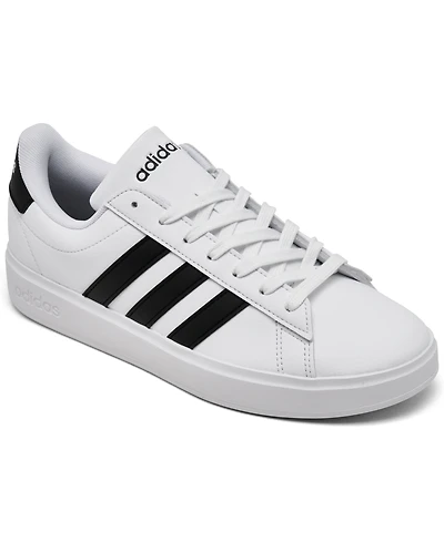 adidas Women's Grand Court Cloudfoam Lifestyle Comfort Casual Sneakers from Finish Line