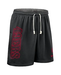 Nike Men's Black San Francisco 49ers Sideline Reversible Performance Shorts