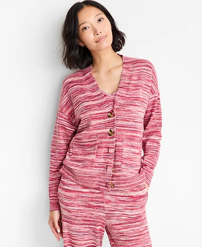 State of Day Women's Space-Dye Sweater Tank Pajama Set, Macy's Exclusive