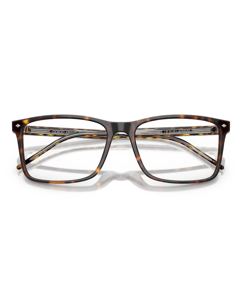 Giorgio Armani Men's Rectangle Eyeglasses