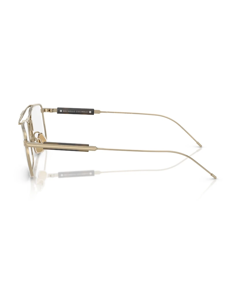Brunello Cucinelli Unisex Rectangle Eyeglasses, BC1006T