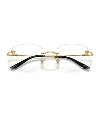 Versace Women's Round Eyeglasses, VE1305