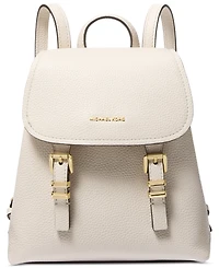 Michael Michael Kors Quinn Leather Flap Backpack