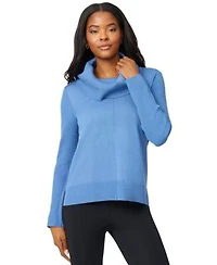 Melissa Paige Womens Ribbed Stitch Cowl Neck Sweater Pxs Xl