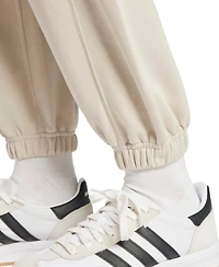 adidas Women's All Szn Fleece Elastic Waistband Pants
