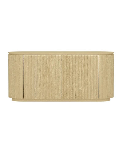 Manhattan Comfort Olivia 60" Modern 4-Shelf Sideboard