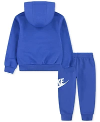 Nike Toddler Kids 2-Piece Club Fleece Pullover Hoodie Set