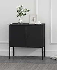 Manhattan Comfort Ava 23.6" Modern 2-Shelf Accent Cabinet