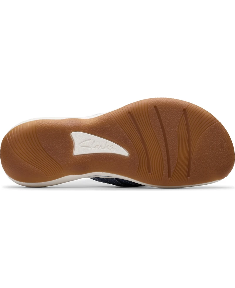 Clarks Women's Cloudsteppers Breeze Dalia Rip Tape Sandals