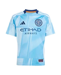 Adidas Big Boys and Girls Maximiliano Moralez Light Blue New York City Fc 2025 the Excelsior Kit Replica Player Jersey