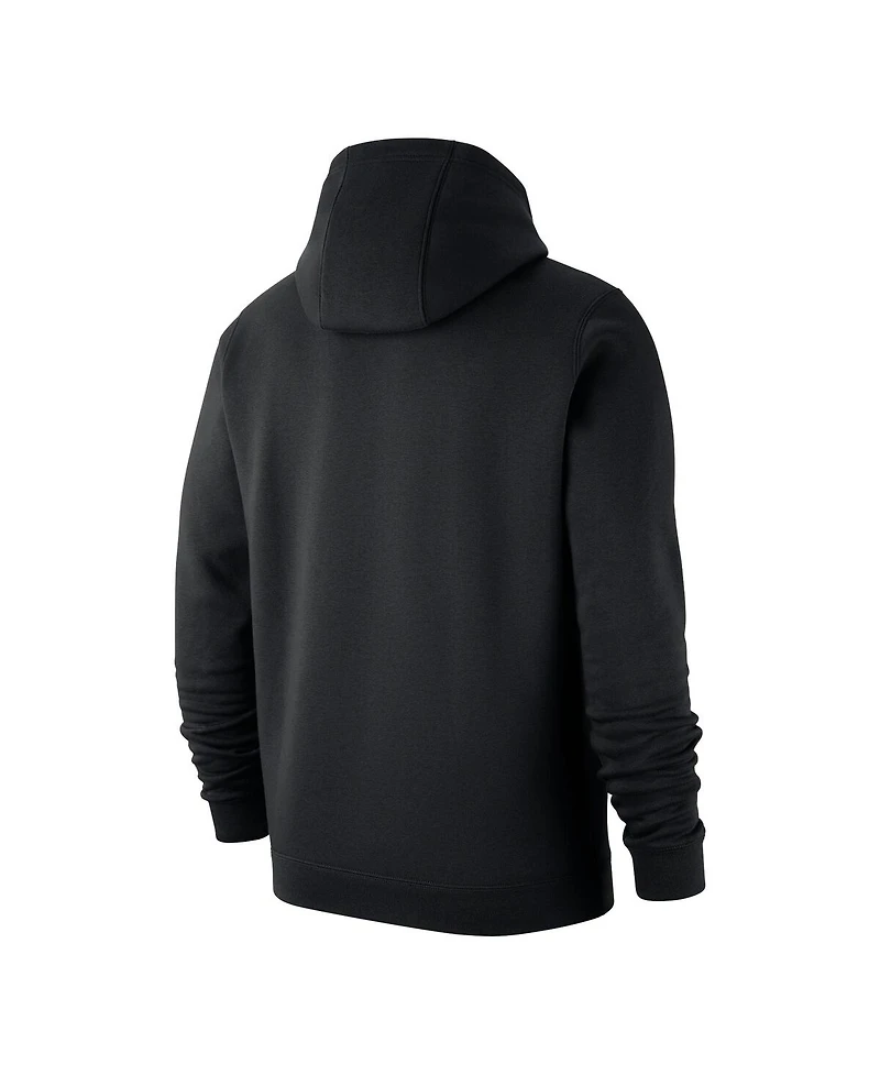 Nike Men's Black Virginia Cavaliers Primary Club Fleece Pullover Hoodie