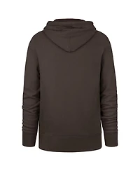 '47 Brand Men's Brown San Diego Padres Velocity Headline Pullover Hoodie Sweatshirt