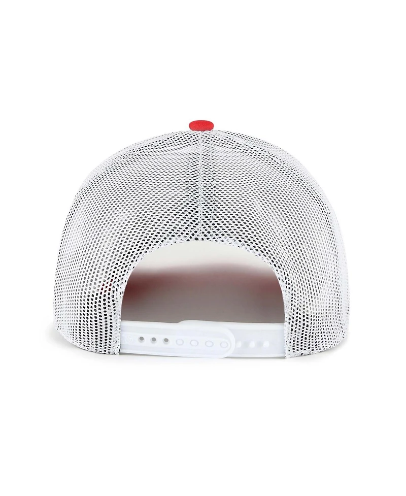 '47 Brand Men's Red Washington Nationals Meander Foam Trucker Snapback Hat