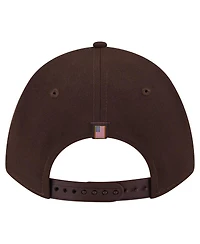 New Era Men's Brown San Diego Padres American Flag 9FORTY M-Crown A-Frame Adjustable Hat
